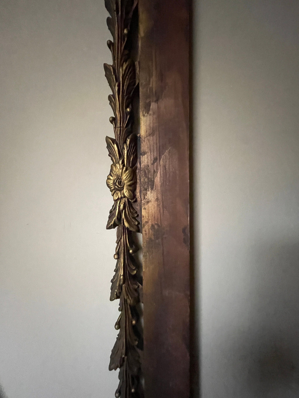 Antique Unique Design Empty Wood Frame.Wall Art.